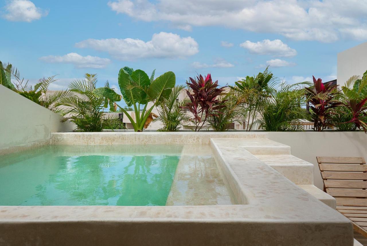 2 Bedbath Private Rooftop & Pool For 6 Tulum Eksteriør billede